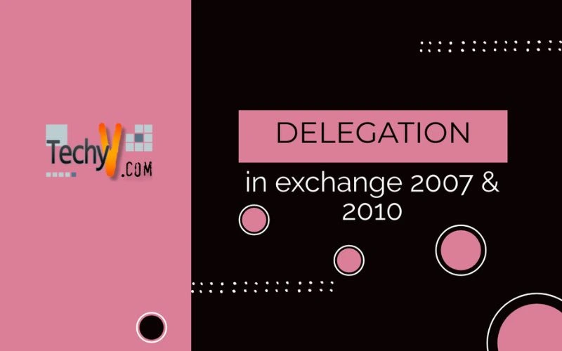 Delegation in exchange 2007 & 2010