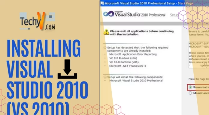 Installing Visual Studio 2010 (VS 2010)