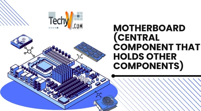 Motherboard (Central component that holds other components)