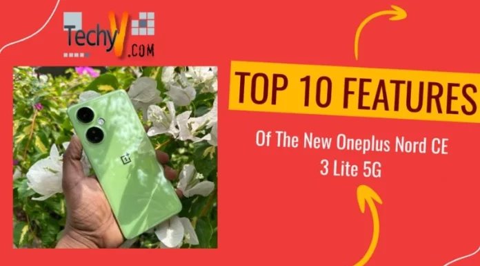 Top 10 Features Of The New Oneplus Nord CE 3 Lite 5G