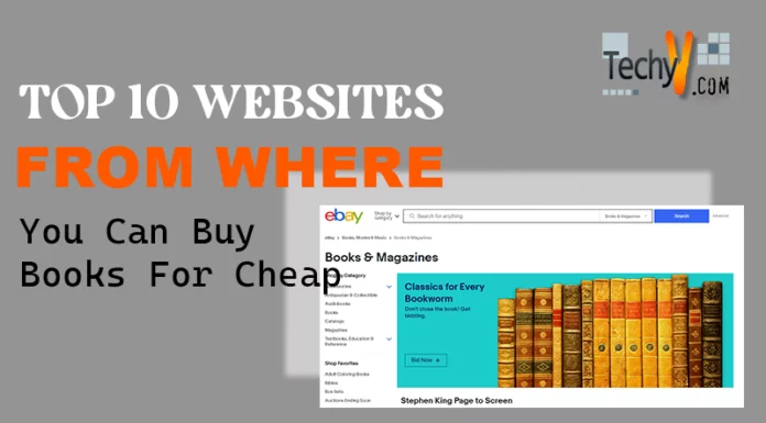 Top 10 Websites From Where You Can Buy Books For Cheap