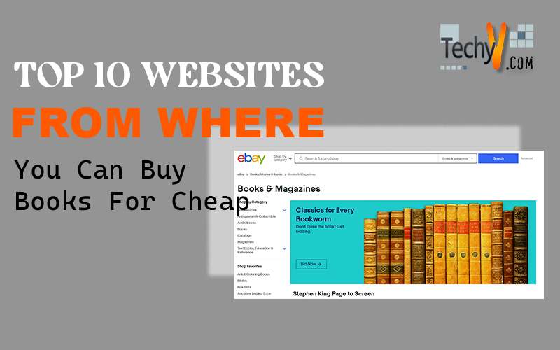 Top 10 Websites From Where You Can Buy Books For Cheap