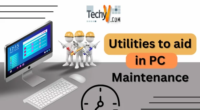 Utilities to aid in PC Maintenance