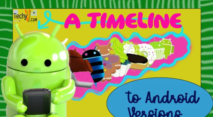 A Timeline To All Android Versions