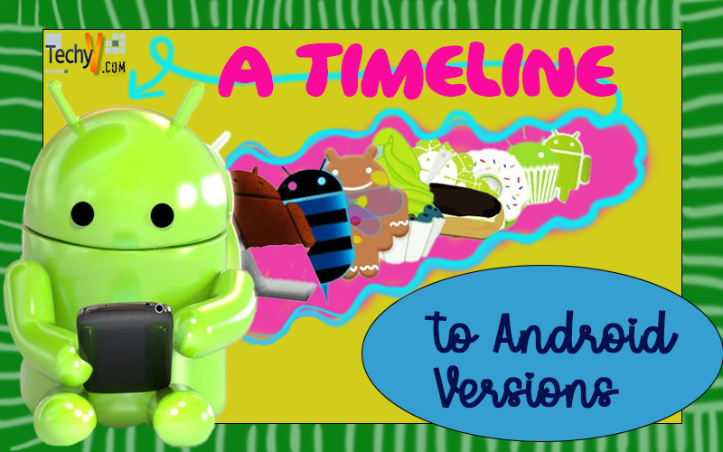 A Timeline To All Android Versions