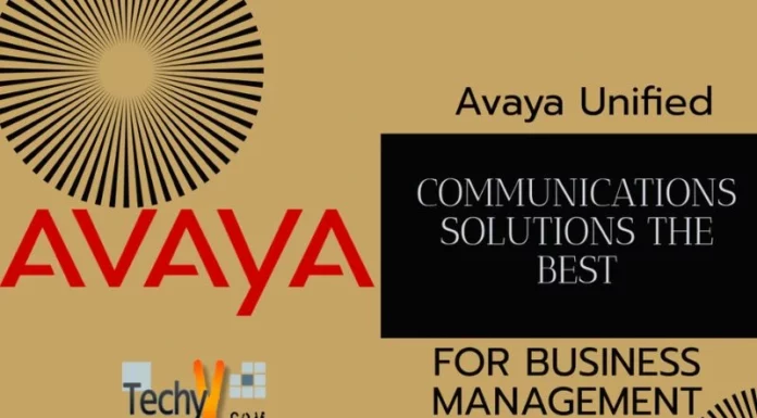 Avaya Unified Communications Solutions the Best for Business Management