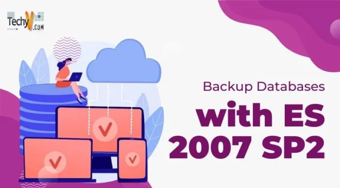 Backup Databases with ES 2007 SP2