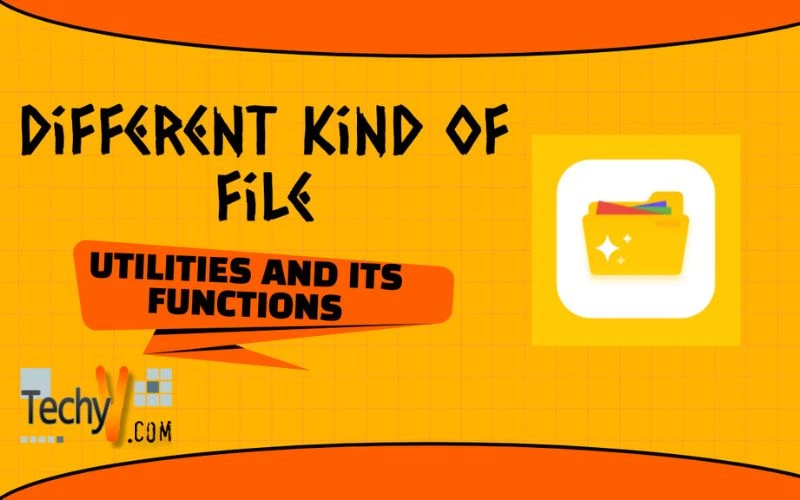 Different Kind of File Utilities and its Functions