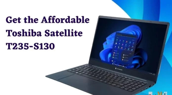 Get the Affordable Toshiba Satellite T235-S130