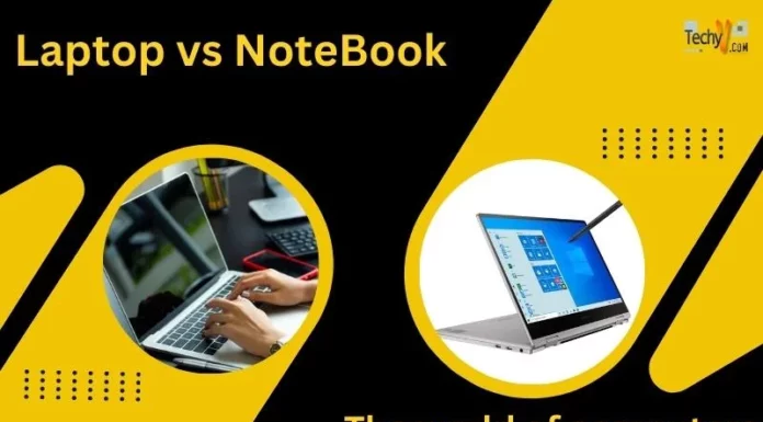 Laptop vs NoteBook. The world of computers