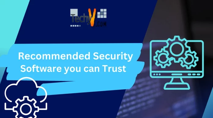Recommended Security software you can trust