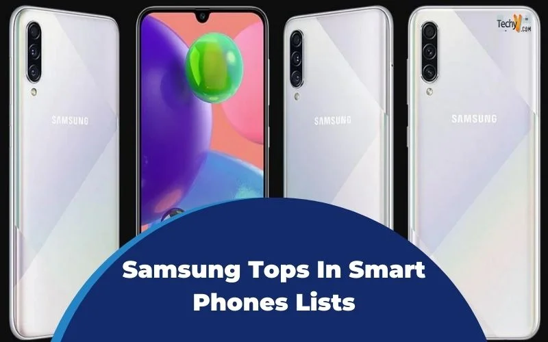 Samsung Tops In Smart Phones Lists