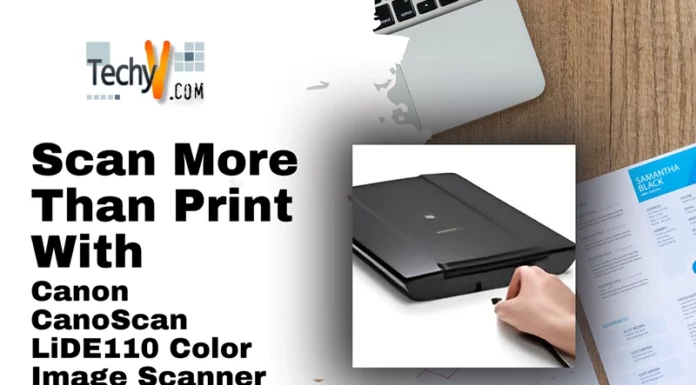 Scan More Than Print With Canon CanoScan LiDE110 Color Image Scanner