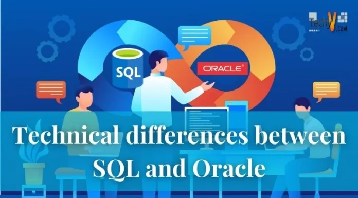 Technical differences between SQL and Oracle