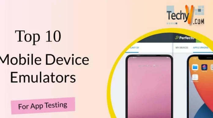 Top 10 Mobile Device Emulators For App Testing