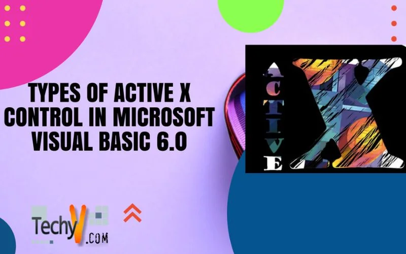 Types Of Active X Control In Microsoft Visual Basic 6.0