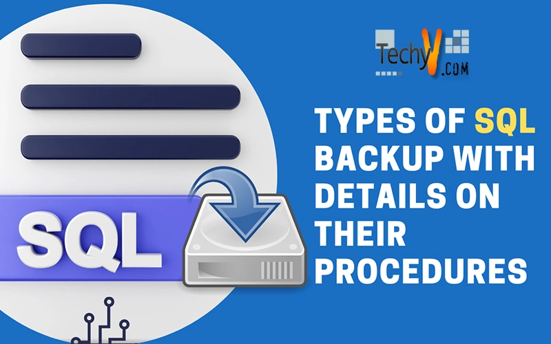Types of SQL backup with details on their procedures