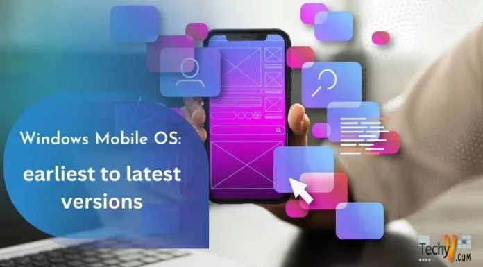 Windows Mobile OS: earliest to latest versions