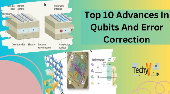 Top 10 Advances In Qubits And Error Correction