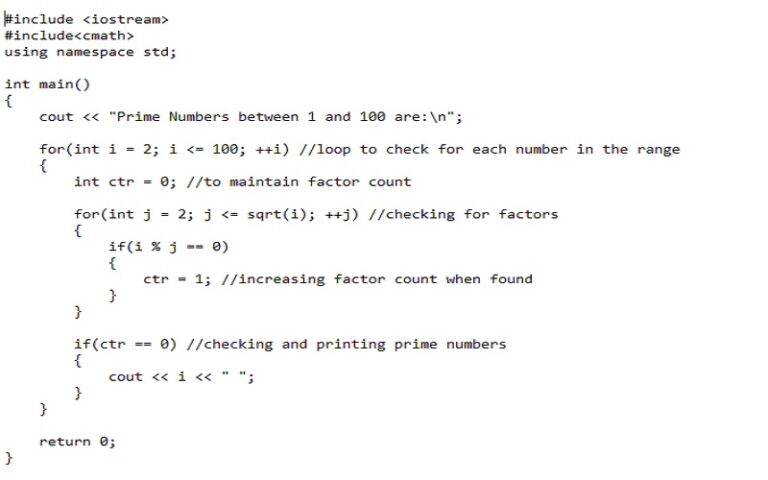 Top 10 Basic C++ Codes That Can Help Learn The Basics - Techyv.com
