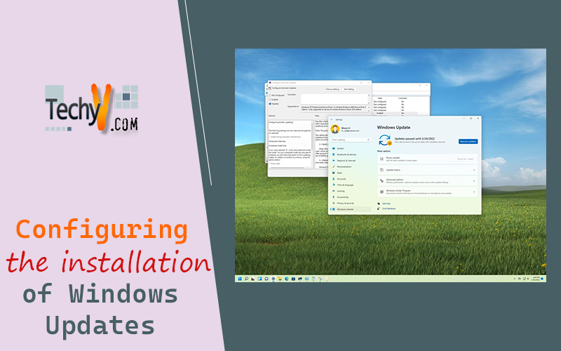 Configuring the installation of Windows Updates