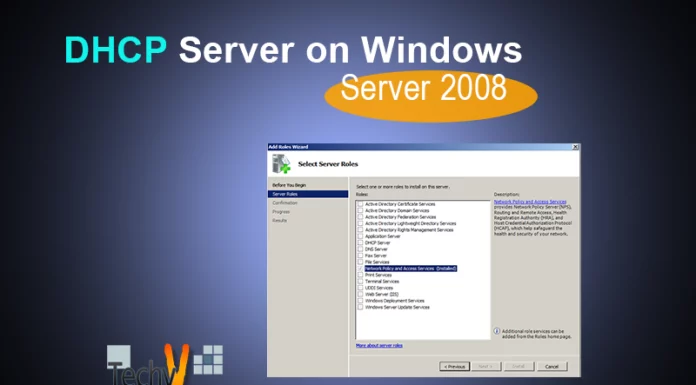 DHCP Server on Windows Server 2008