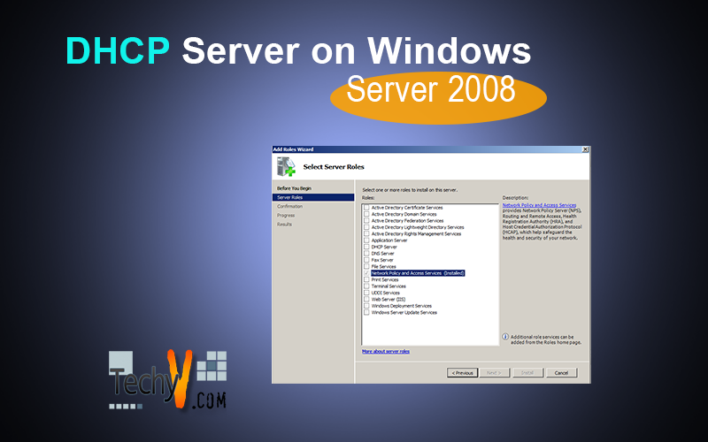 DHCP Server on Windows Server 2008