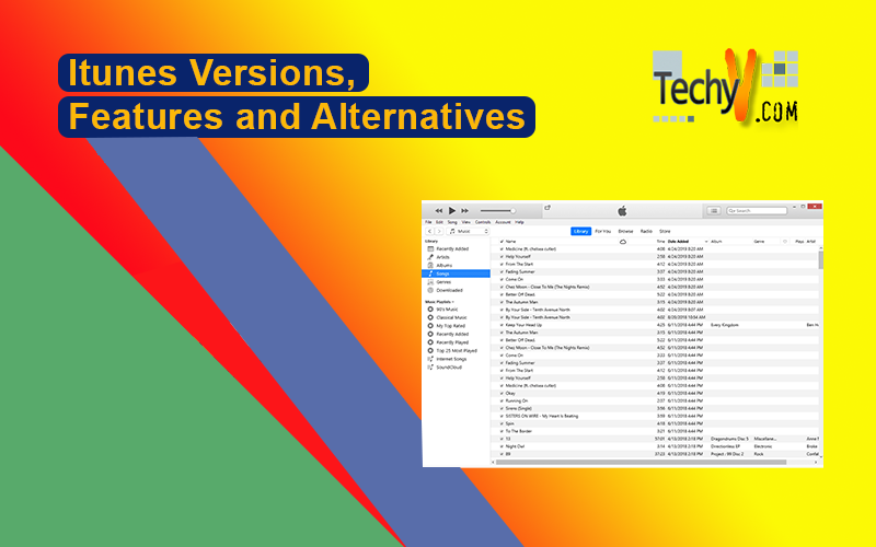 Itunes Versions, Features and Alternatives