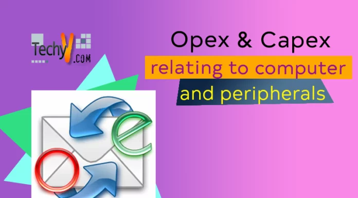 Opex & Capex relating to computer and peripherals