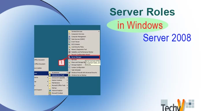Server Roles in Windows Server 2008