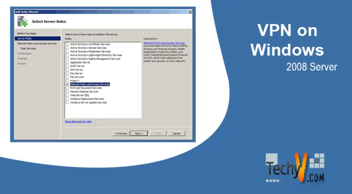 VPN on Windows 2008 Server