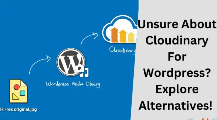 Unsure About Cloudinary For WordPress? Explore Alternatives! 