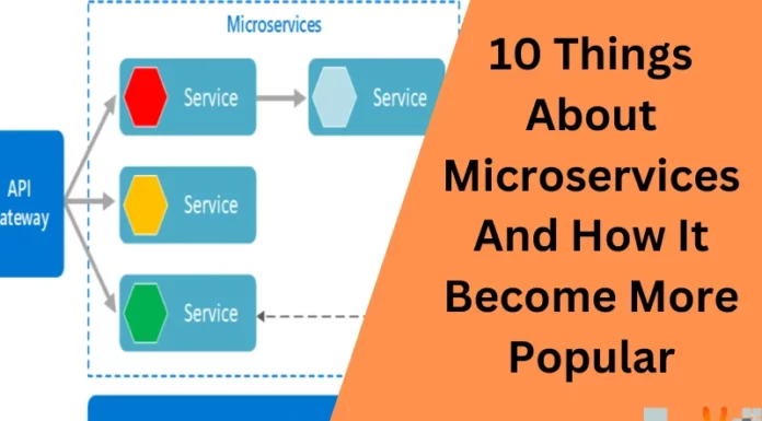 10 Things About Microservices And How It Become More Popular