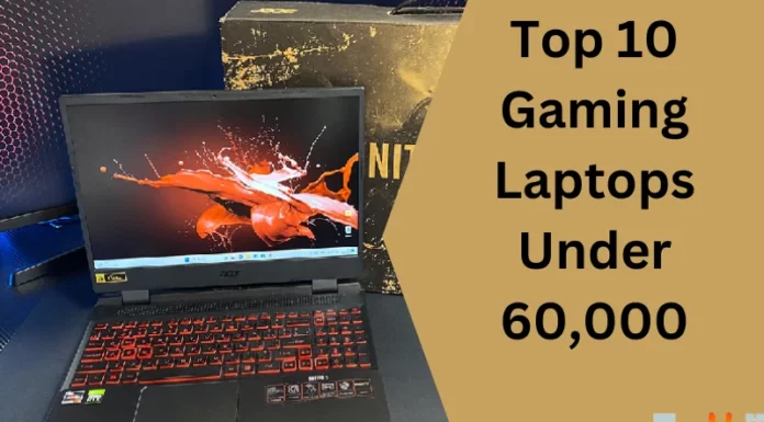 Top 10 Gaming Laptops Under 60,000