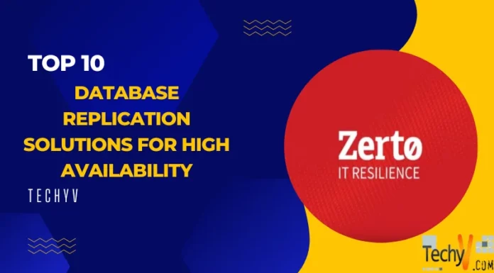 Top 10 Database Replication Solutions For High Availability