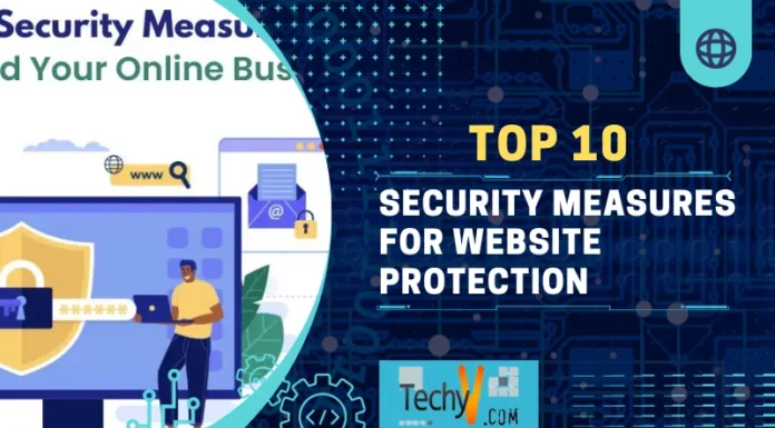 Top 10 Security Measures For Website Protection