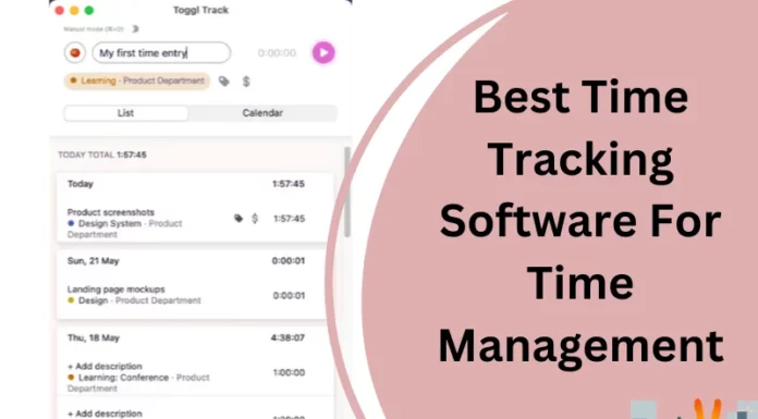 Best Time Tracking Software For Time Management