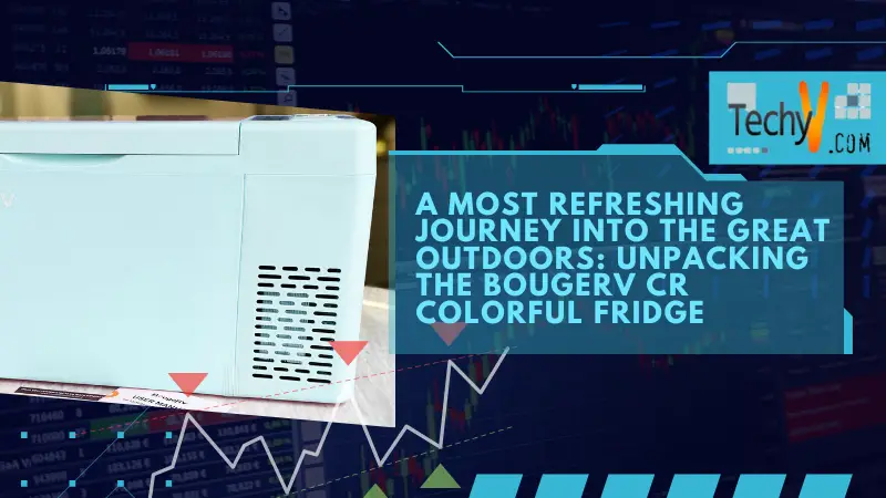 A Most Refreshing Journey Into The Great Outdoors: Unpacking The BougeRV CR Colorful Fridge