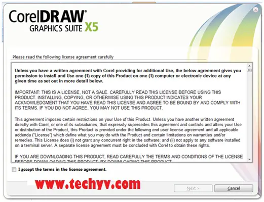 Corel Draw suite X5 Installation