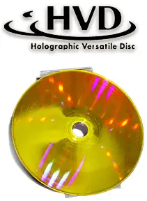 HVD is a disk similar to a DVD