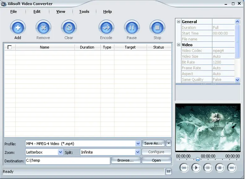 Xilisoft video converter from mpeg to mp3