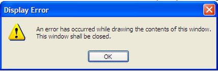 Error in drawing the content of the window - Techyv.com