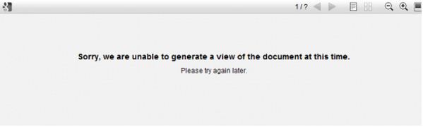 Sorry, we are unable to generate a view of the document at this time
