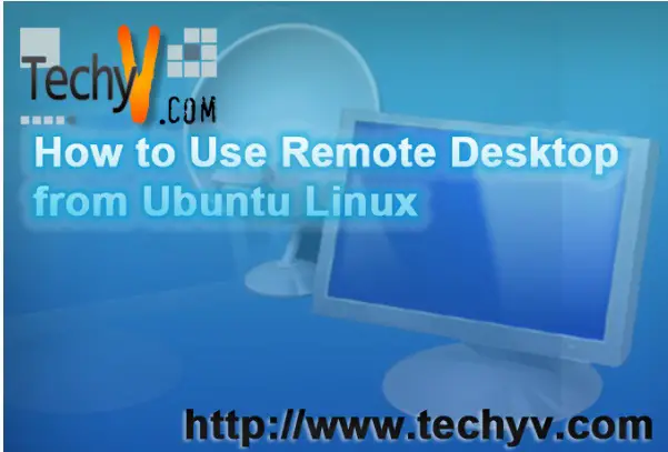 Using remote desktop linux
