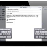 How to write faster on iPad's Split Keyboard