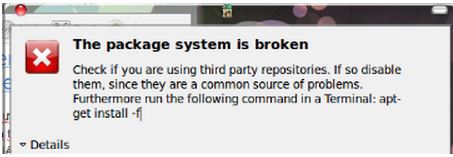 ATI RADEON HD 6470M driver error-the package system is broken