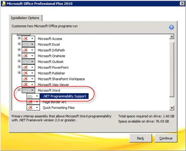 Microsoft Office Professional Plus 2010
