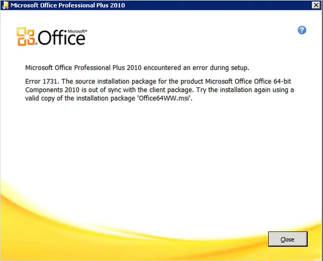 Microsoft Office Professional Plus 2010: