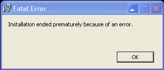 install ended prematurely windows 10 install ended prematurely windows 10