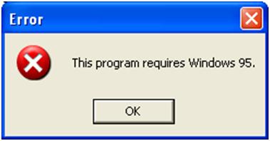 Win XP Error installing game designed for Win 95 - Techyv.com